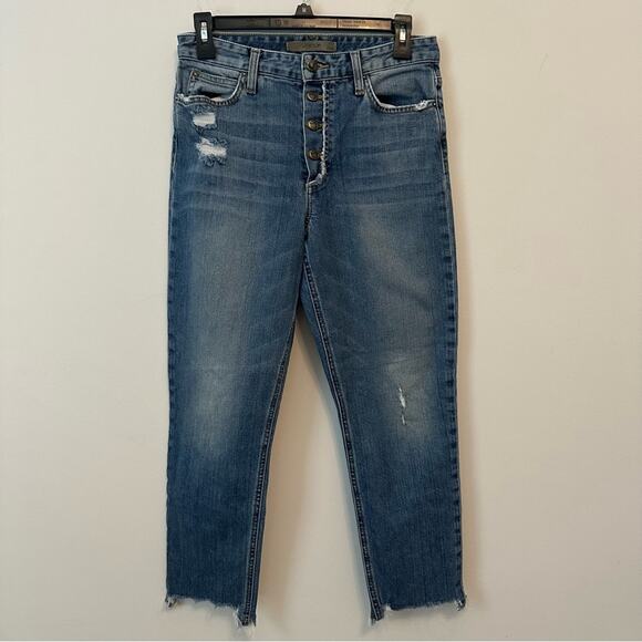 Joe's Jeans The Debbie Collector’s Edition High Rise Straight Crop 27 - Picture 1 of 7